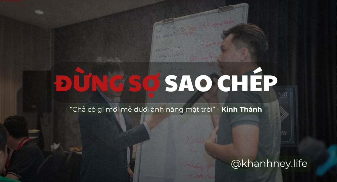 Đừng Sợ Sao Chép
